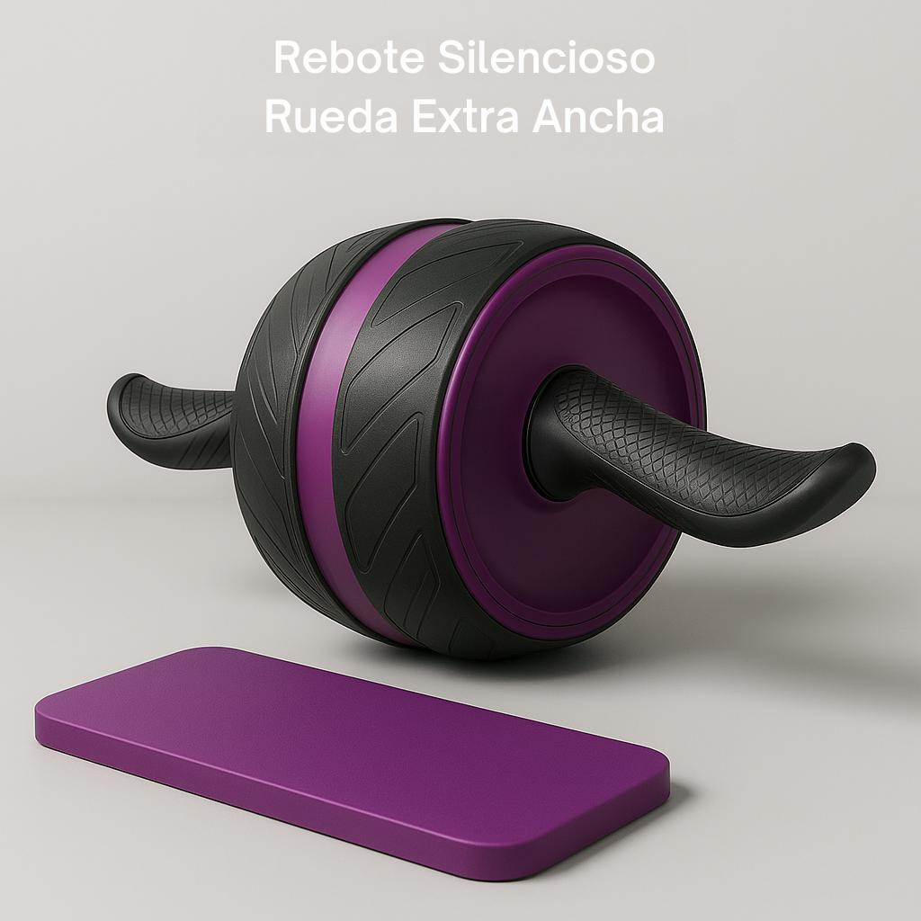 Rueda Abdominal con Rebote Automático para Principiantes (Hombre/Mujer)
