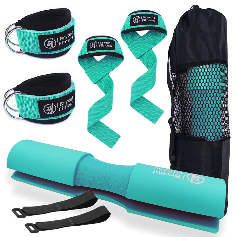 Set de Almohadilla para Barra y Correa de Tobillo para Hip Thrusts