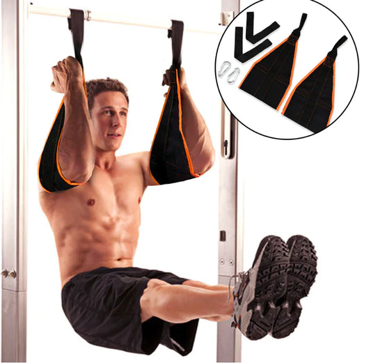 Cintas Colgantes de Fitness para Abdominales y Elevación de Piernas (Par)