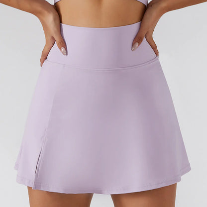 Minifalda Deportiva Transpirable de Yoga para Correr y Fitness